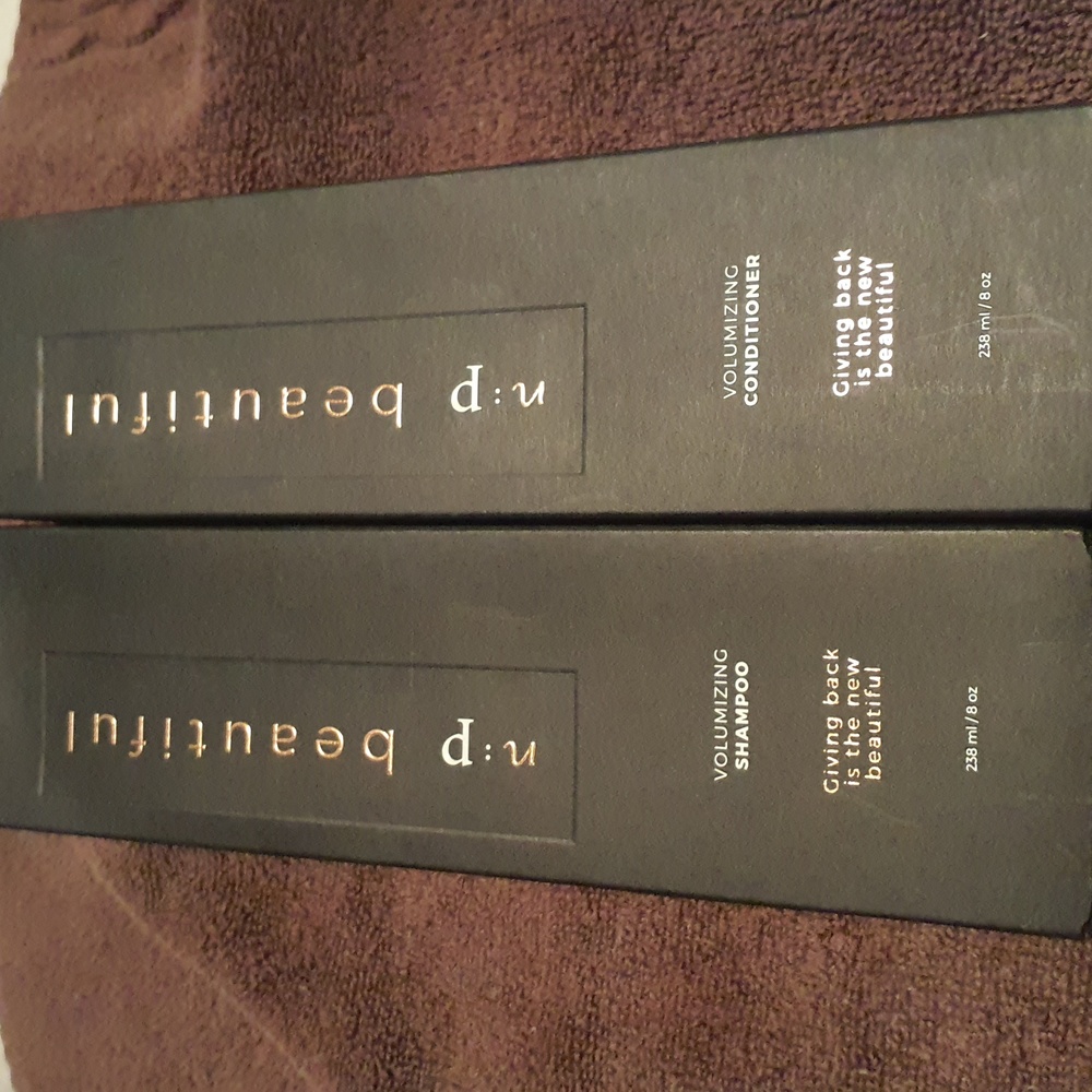 N:P  beautiful volumizing shampoo & conditioner set
